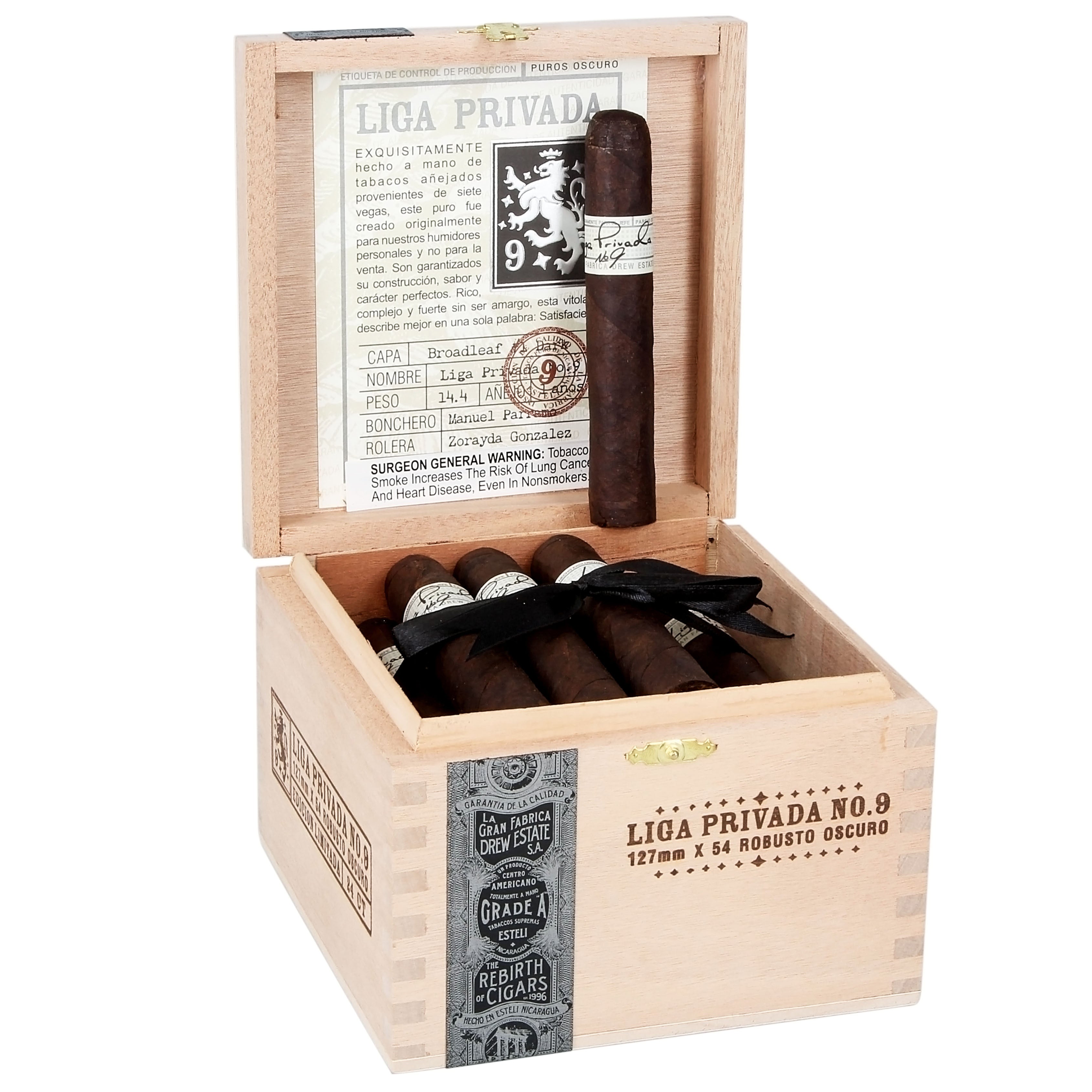 Drew Estate Liga Privada No. 9