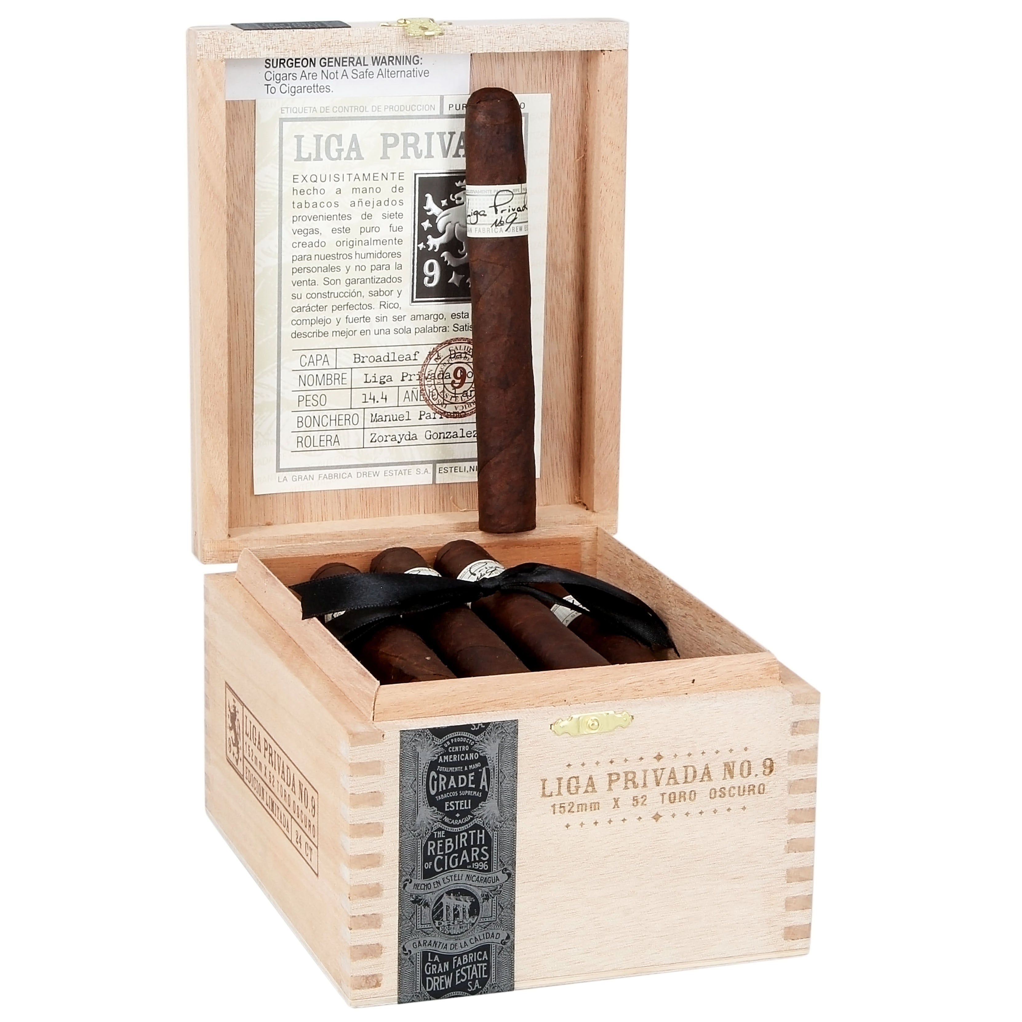 Drew Estate Liga Privada No. 9