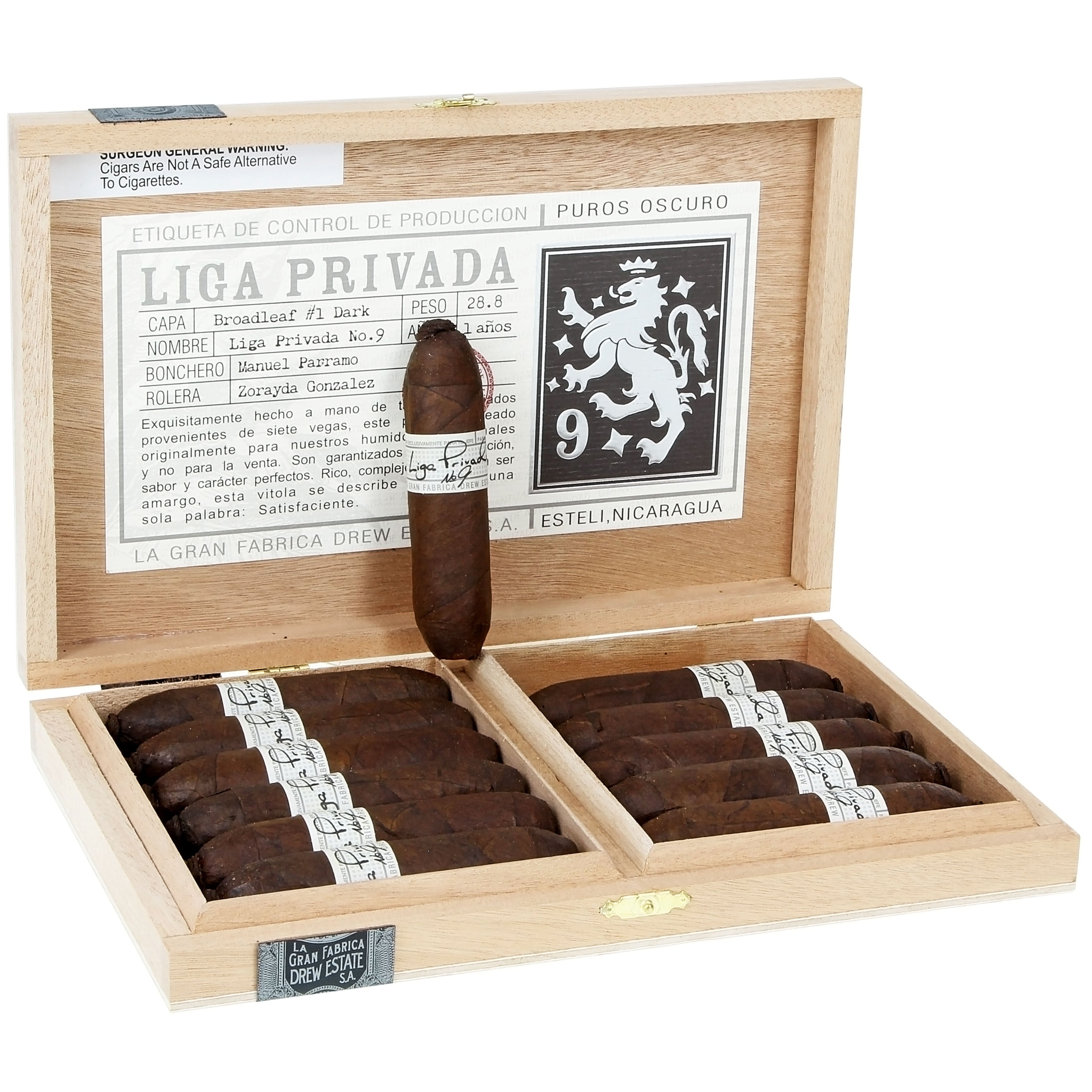Drew Estate Liga Privada No. 9 Flying Pig