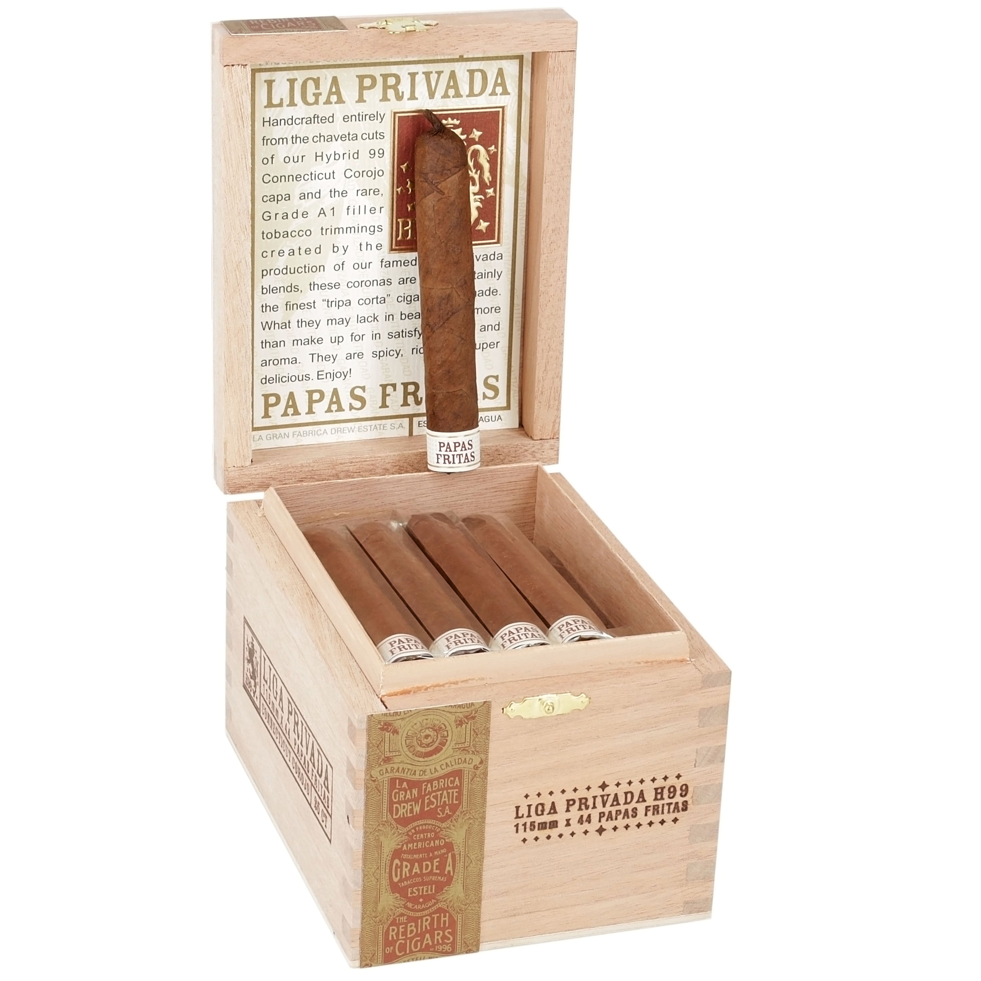 Drew Estate Liga Privada H99 Papas Fritas